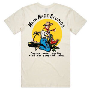 MMS Off-White Cowboy Logo T-Shirt